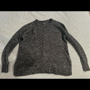 Black and white sweater